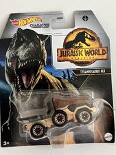 Hot Wheels-Jurassic World Dominion-Tyrannosaurus Rex-Character Cars-New