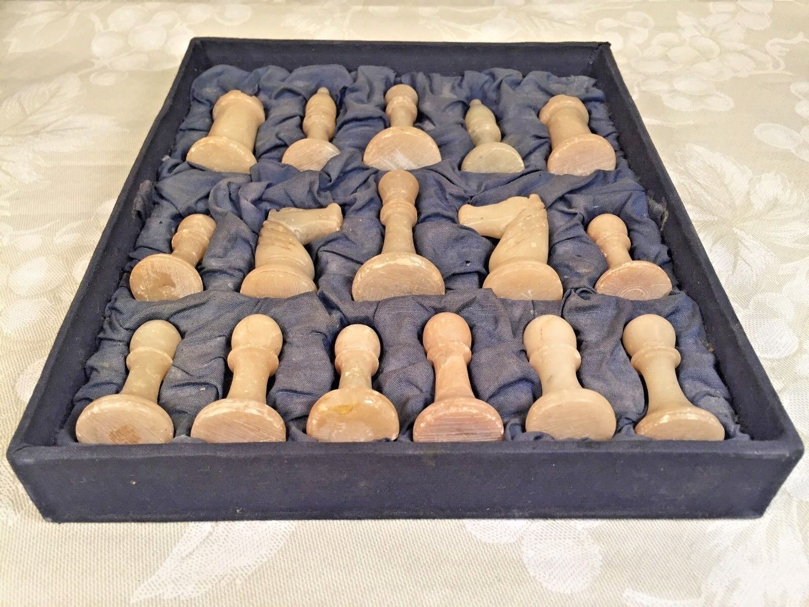 Grey/Beige Stone Chess Board