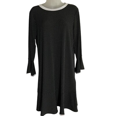 womens black wedding guest dress Black Dresses for Women 2026 Summer Short Sleeve V Neck Fit and Flare High  Waist Knee Length A Line Swing Vintage Wear to Work Business Casual  Professional Office Brunch Church Dress with