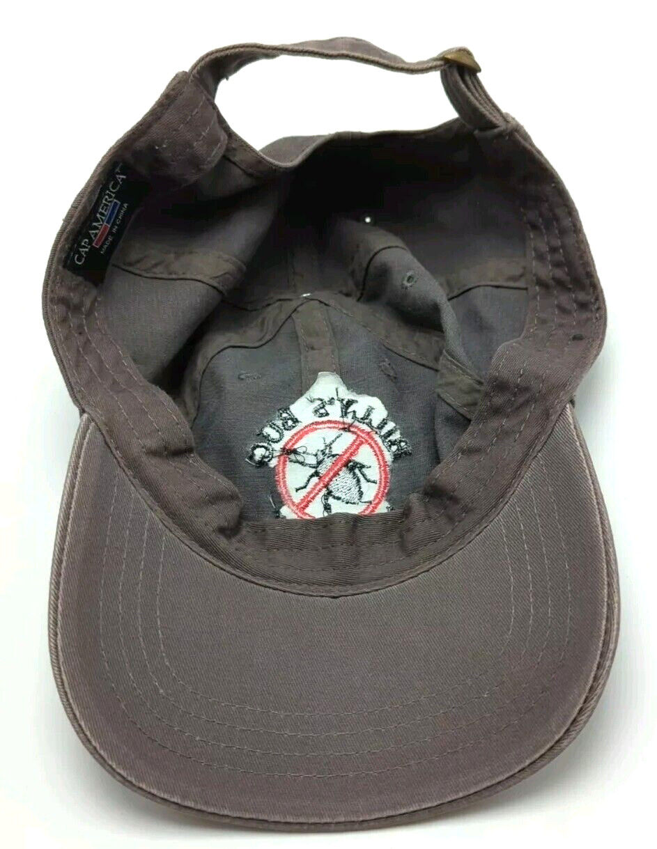 BILLY'S BUG BUSTERS hat gray adjustable cotton cap - image 5