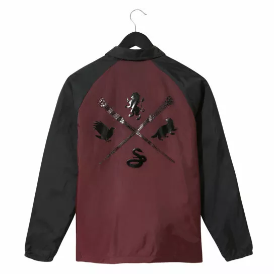 Boys Vans Harry Potter Crest Torrey Jacket Windbreaker Gryffindor Hogwarts  Wizar | eBay