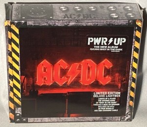 CD AC/DC Power Up PWR/UP (LTD ED DELUXE LIGHTBOX, 2020) NEW MINT SEALED