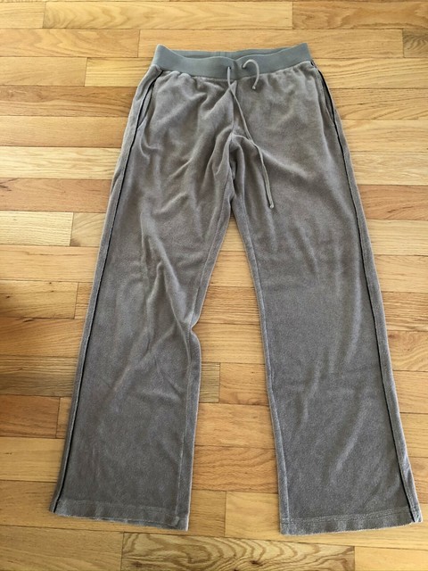 JUICY COUTURE Women's Light Brown Sweatpants Fleece String Pants SZ M | eBay