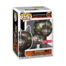 Funko POP! Movies Transformers Rise of the Beasts Rhinox Target Exclusive Vinyl