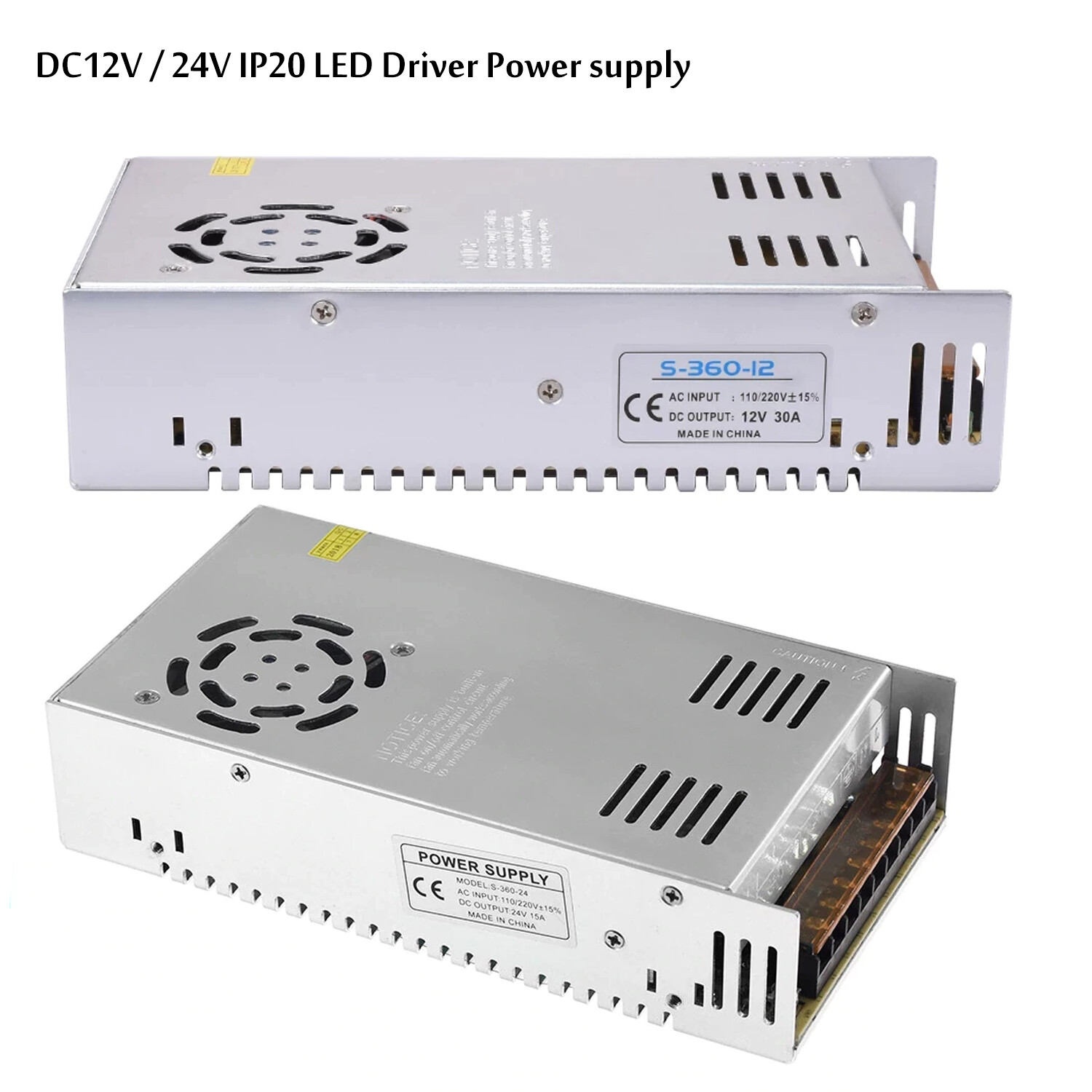AC240V Per DC5/12/24V 15-720W LED Driver Alimentatore Supply - Foto 9