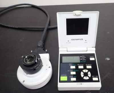 OLYMPUS DP12 MICROSCOPE DIGITAL CAM WITH CONTROL MONITOR