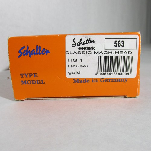 SCHALLER CLASSIC MACH. HEAD, GOLD, NEW OLD STOCK, IN BOX - Picture 3 of 5