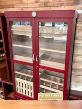 large Cherry cigar humidor cabinet