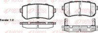 Remsa BremsbeläGe Hinten FüR Hyundai I30 Kombi Accent III Stufenheck KIA
