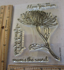 HERO ARTS CLEAR UNMOUNTED RUBBER STAMPS FLORALS CM262
