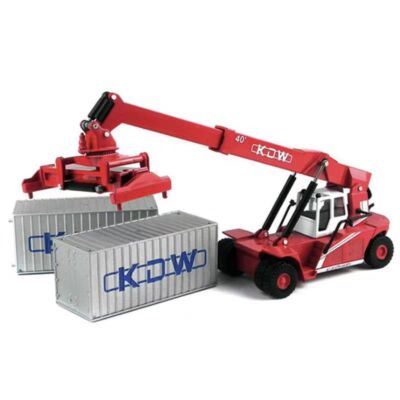 KDW 1:50 Engineering Model Container Stacker Alloy Diecast Crane Kids Toys Gifts