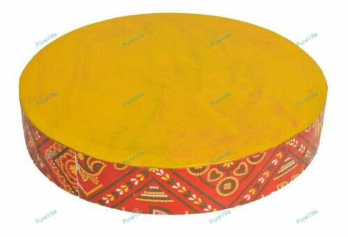 Indian Middle Eastern Musical Instrument Wide Body Shell Frame Drum Big Duff - Picture 1 of 12