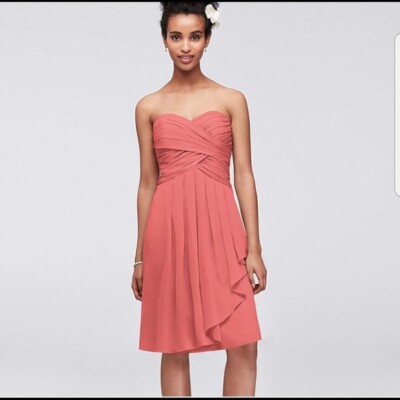 persimmon colored bridesmaid dresses Moira Satin Pleated Maxi Dress