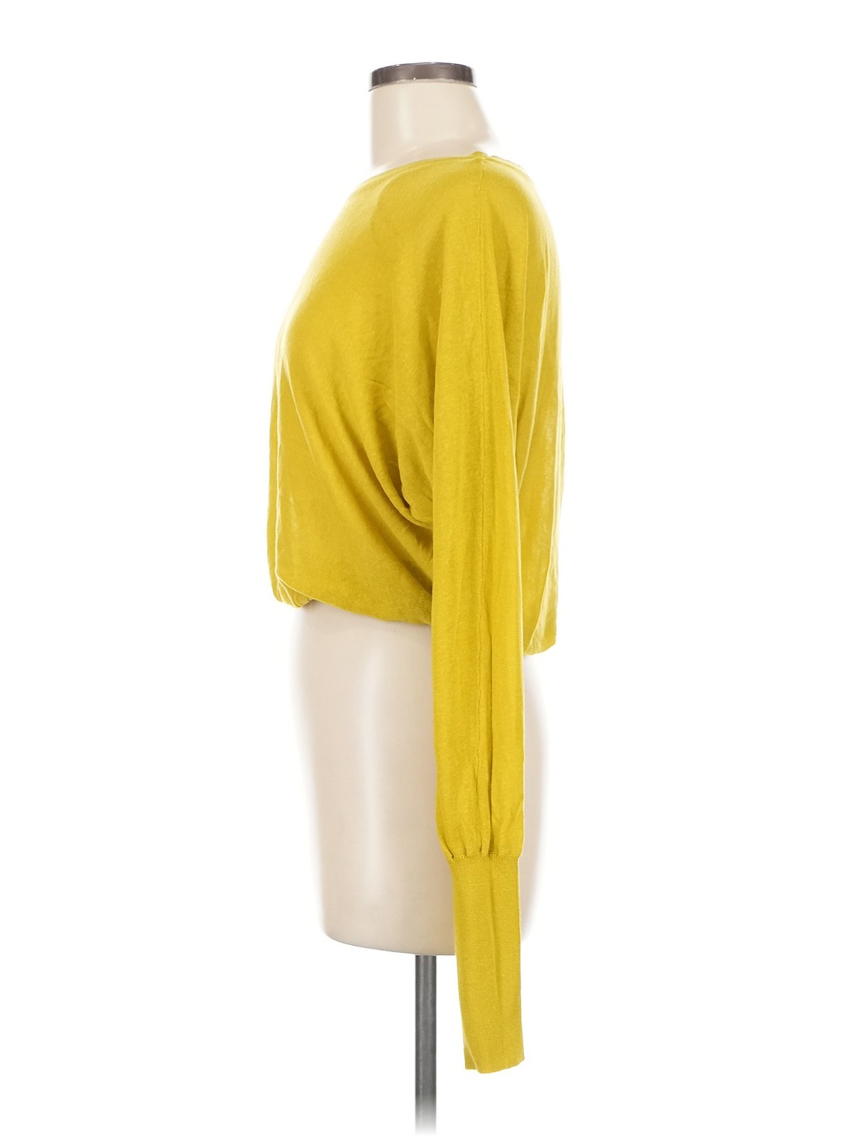 Zara Women Yellow Long Sleeve Top M thumbnail 4