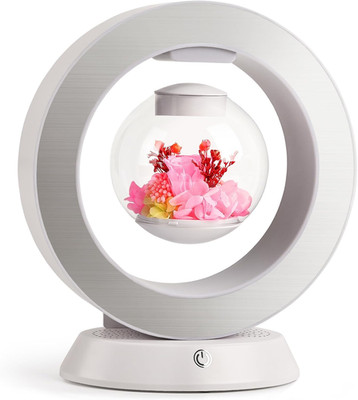 ,Magnetic Levitation Table Lamp with Bluetooth Speaker,5W Circle Variable Color