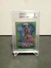 Jordyn Brooks 2020 Rookie Prizm No Huddle Neon Green /5 #300 BSG 9 