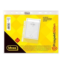 Idena ProspekthüLlen Aus Kunststoff Genarbt 60µ Din A5 100 StüCk 376007