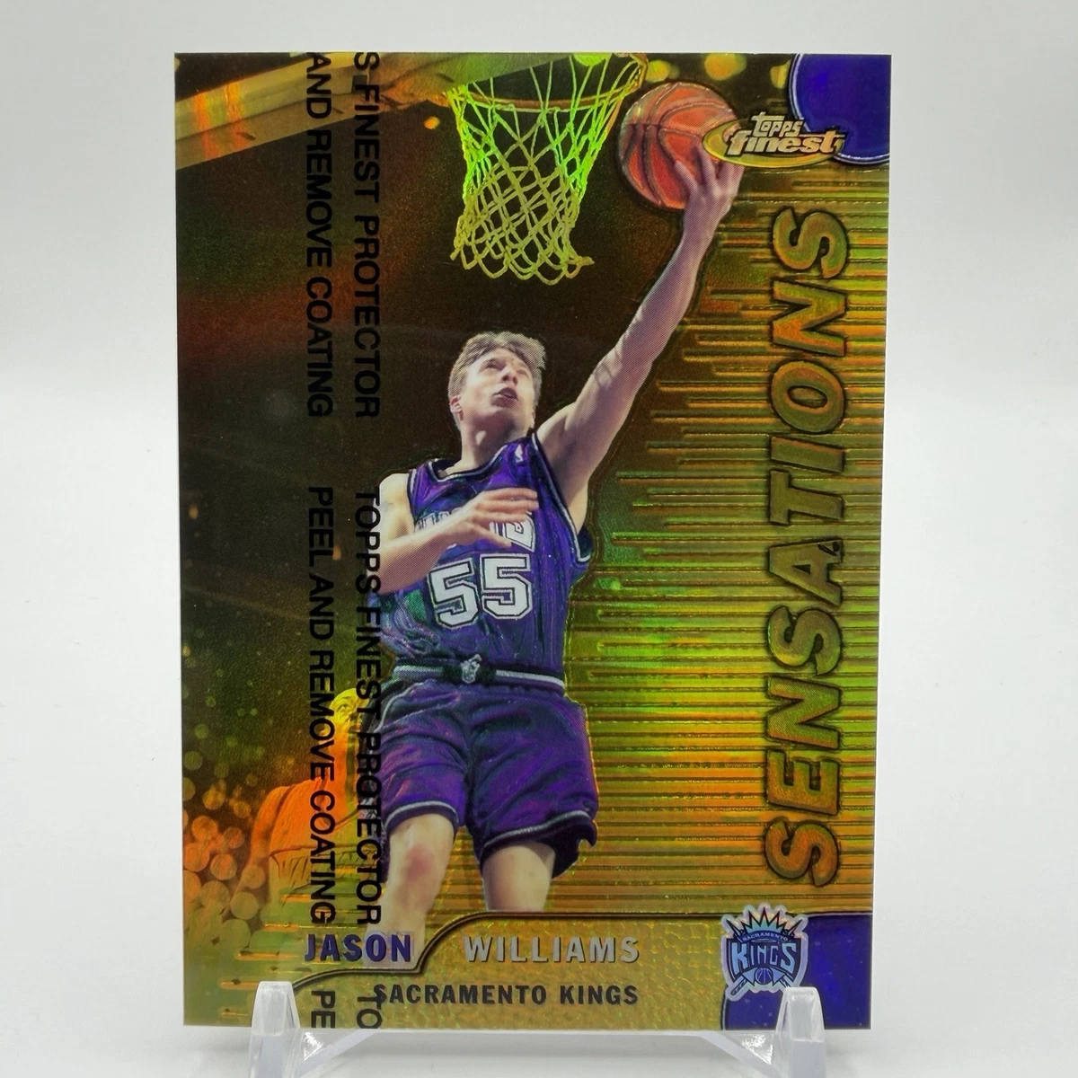 Topps Jason Williams Basketball Serial Numbered Sports Trading