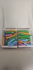 Heatless Spiral Rollers Plastic Multicolor 19 PCS Unisex Hair Curlers Set Of Two