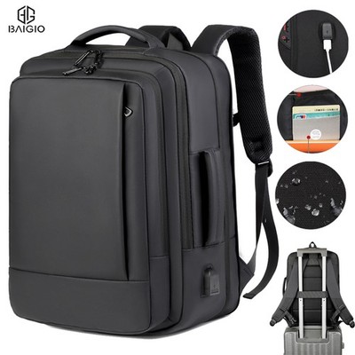 BAIGIO Herren Rucksack Wasserdicht Freizeit Sport Arbeit Laptop Schulrucksack