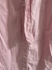 Vintage GAP Pink Stretch  Long Sleeve Button Down Shirt Dress w/belt in Size 4 