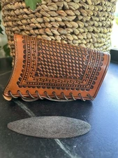 SASS, Cowboy Action, Leather Stock Cover, #523, Uberti 73 Straight Grip Crescent