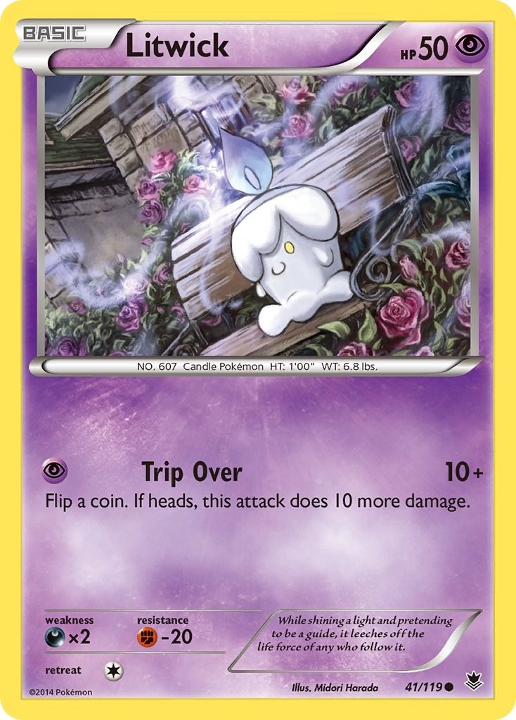 NM - Litwick PHF - 41/119 XY - Phantom Forces