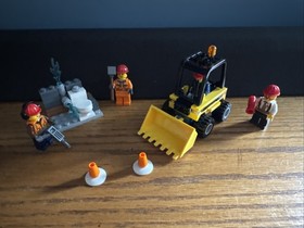 LEGO CITY: Demolition Starter Set (60072) Completely Built W/Manual & Minifigs