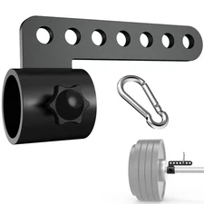 Belt Squat Bar Machine Attachment for 2" Olympic Barbell Belt Squat Attachmen...