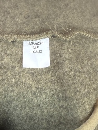 Men’s Merrell Sweater Jacket Full Zip Softshell Green Olive Size Medium - Picture 7 of 7