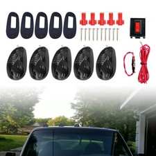 For 1999-2016 Ford F250 F350 Super Duty-White LED Cab Roof Marker Running Lights