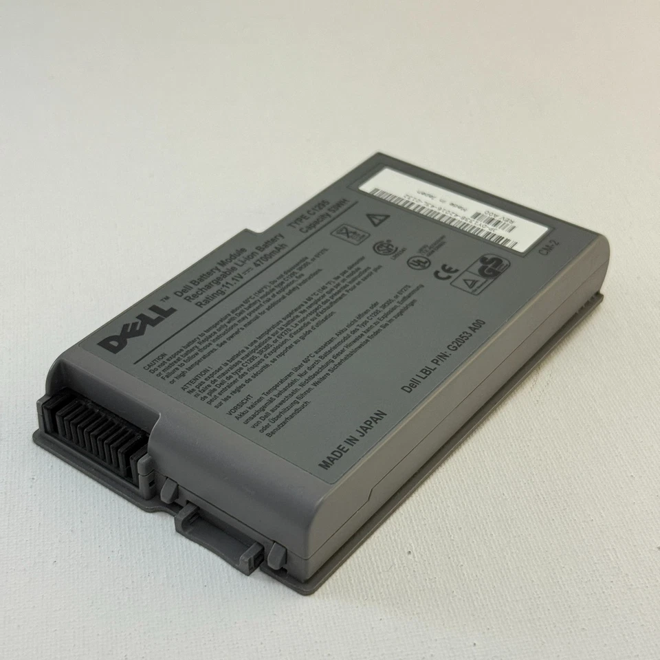 Dell Laptop Battery Module Type C1295 11.1V 4700mAh Original OEM Made in Japan - Image 2 of 4