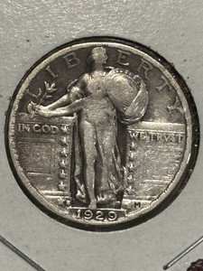 1929-S Standing Liberty Quarter 25C Silver 0.9 FineBusiness KM#164