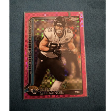 Topps Chrome X-Fractor Rookie Brenton Strange #137 Jacksonville Jaguars NFL Card. rookie card picture