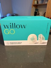 Willow Go Wearable Double Electric Breast Pump Kit NEW BOX SEALED 