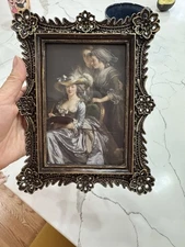 Simon's Shop 4”x 6”Victorian Picture Frames, Wall and Tabletop Display (Gold)