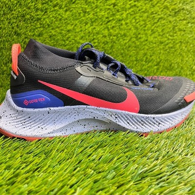 Nike Pegasus Trail 3 GTX Womens Size 6 Black Pink Trail Running Shoes Sneakers