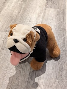 Official 2013 BMW Mini Cooper Spike the English Bulldog 14" Plush Mascot Dog