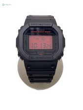 CASIO G-Shock DW-5600BBR-1JF Men's Digital Rubber Watch Red Display
