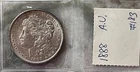 1888-P Morgan Liberty Silver $1 Dollar 90% Silver AU About Uncirculated