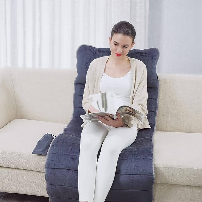 Snailax Massage Mat, Massage cushion 10 Motor Massage Full Body Massager 1405CR6