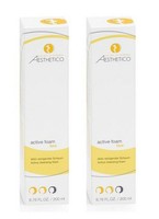 (103,80 Eur/L) Aesthetico Active Foam Set 2X200 Ml + 1Ml Hyaluron Gel
