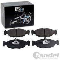 Eurobrake BremsbelÄGe Satz Vorderachse Hinterachse Passend FÜR Chevrolet Corsa