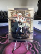 2021 Panini Select Football MAC JONES Concourse Base RC Patriots Rookie #51