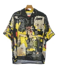 WACKO MARIA Casual Shirts BlackxWhitexYellowetc.(Patterned) S 2200601873050