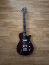 Gretsch Burgundy Electric Bass Guitar