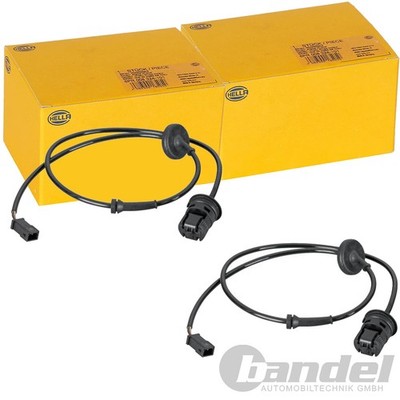 2X HELLA ABS-SENSOREN HINTEN PASSEND FÜR SKODA SUPERB VW PASSAT LINKS+RECHTS |
