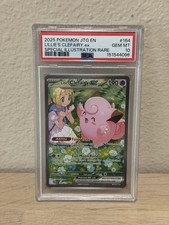 PSA 10 Lillie's Clefairy Ex #184 Pokemon Journey Together on eBay