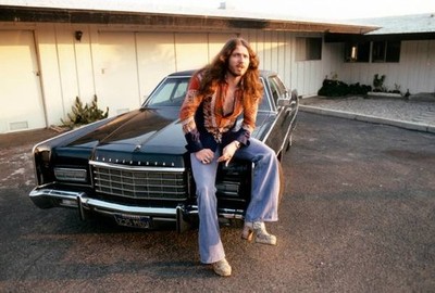 David COVERDALE DEEP PURPLE David Coverdale posed sitting on bonne- Old Photo