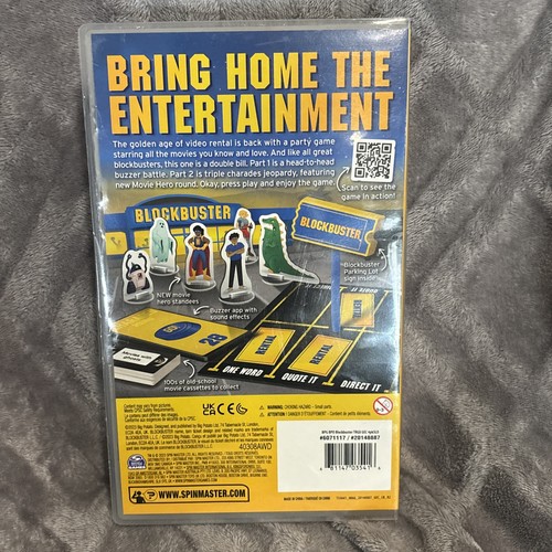 Blockbuster The Game Featuring Movie Hero Round NIB Sealed - Picture 2 of 6